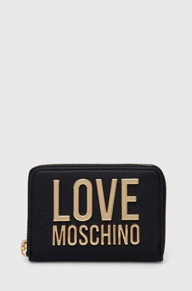 Гаманець Love Moschino жіночий колір чорний (3381568)