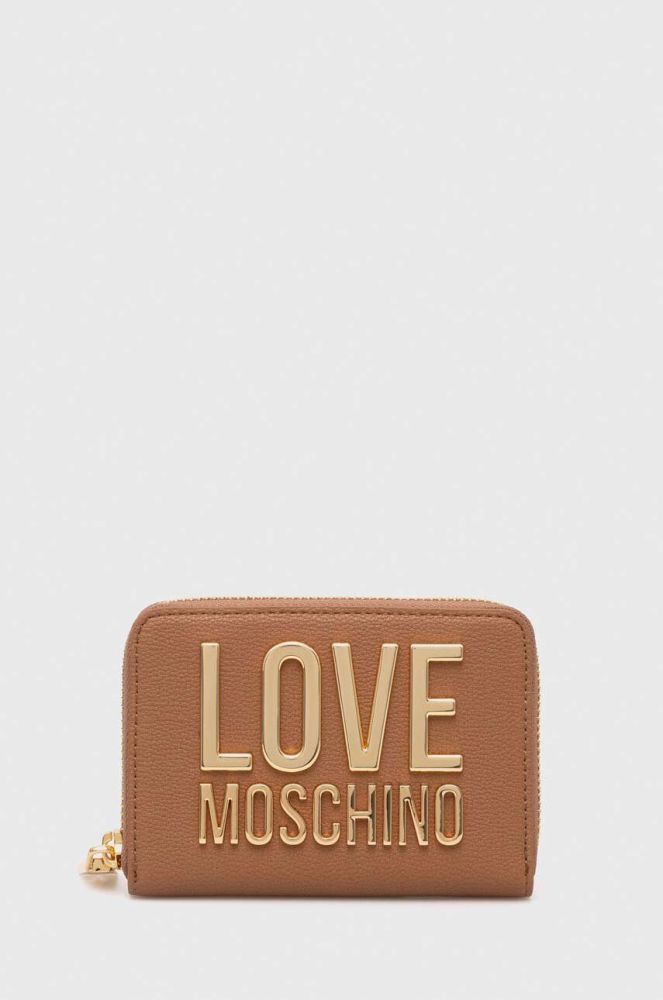 Гаманець Love Moschino жіночий колір коричневий (3332891)