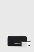 Гаманець Love Moschino жіночий колір чорний (3383886)