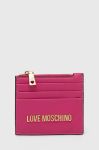 Гаманець Love Moschino жіночий колір рожевий (3381576)