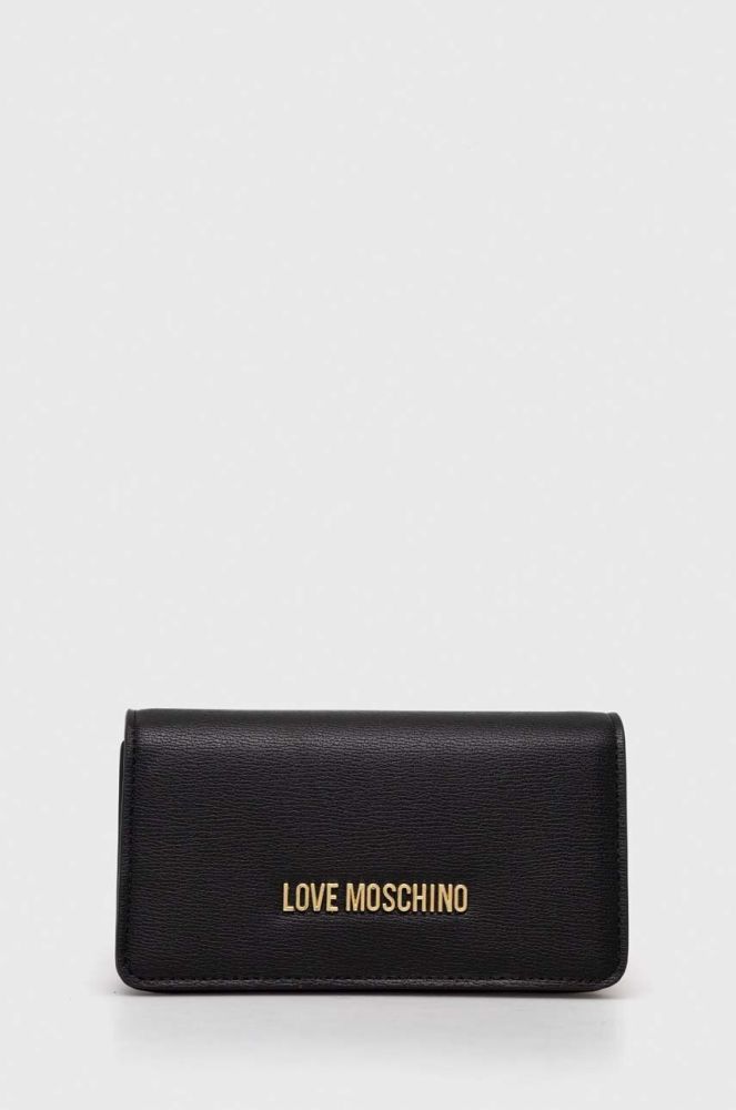 Гаманець Love Moschino колір чорний