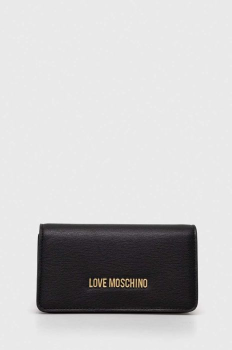 Гаманець Love Moschino колір чорний