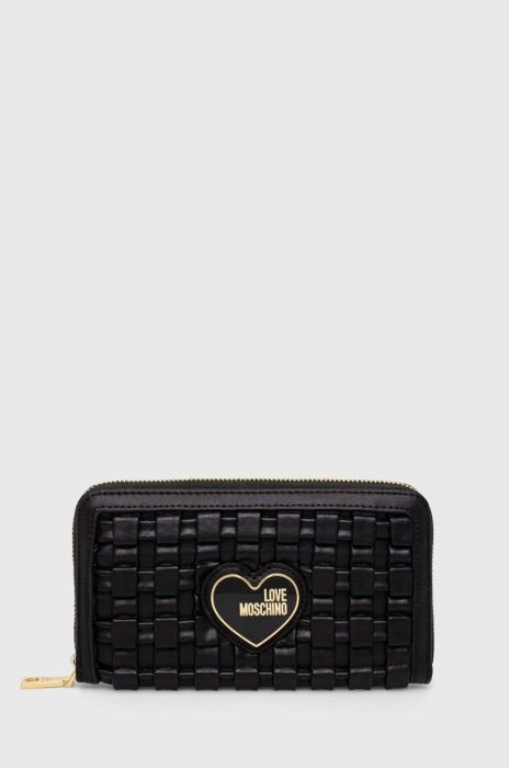 Гаманець Love Moschino жіночий колір чорний (3381578)