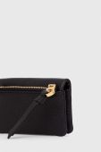 Шкіряний гаманець Coccinelle жіночий колір чорний (3538212)