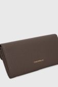 Шкіряний гаманець Coccinelle жіночий колір коричневий (3605963)