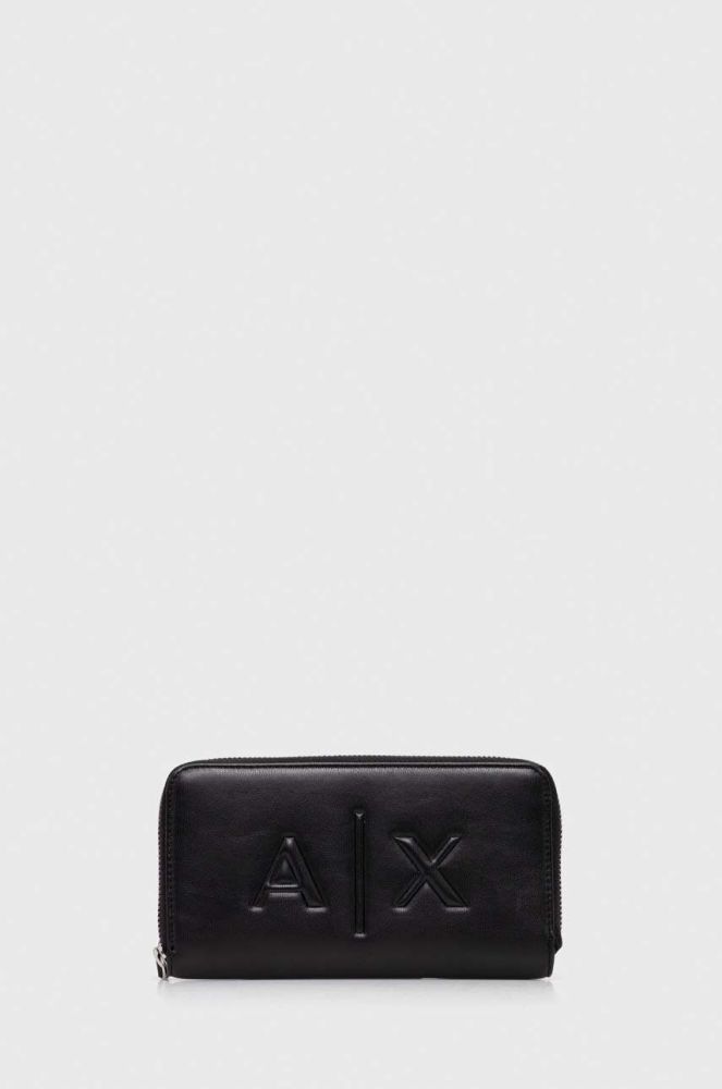 Гаманець Armani Exchange жіночий колір чорний (3398057)