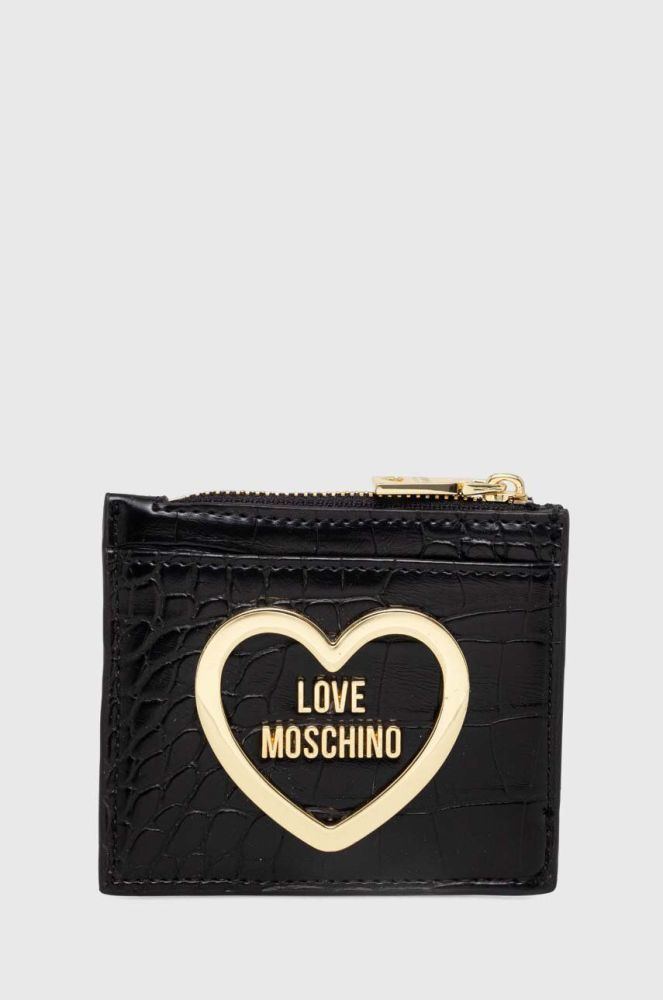 Гаманець Love Moschino жіночий колір чорний (3618340)