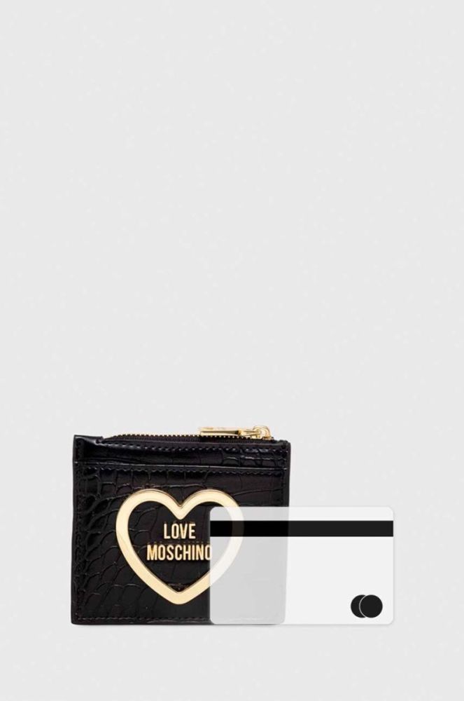 Гаманець Love Moschino жіночий колір чорний (3618340) фото 4