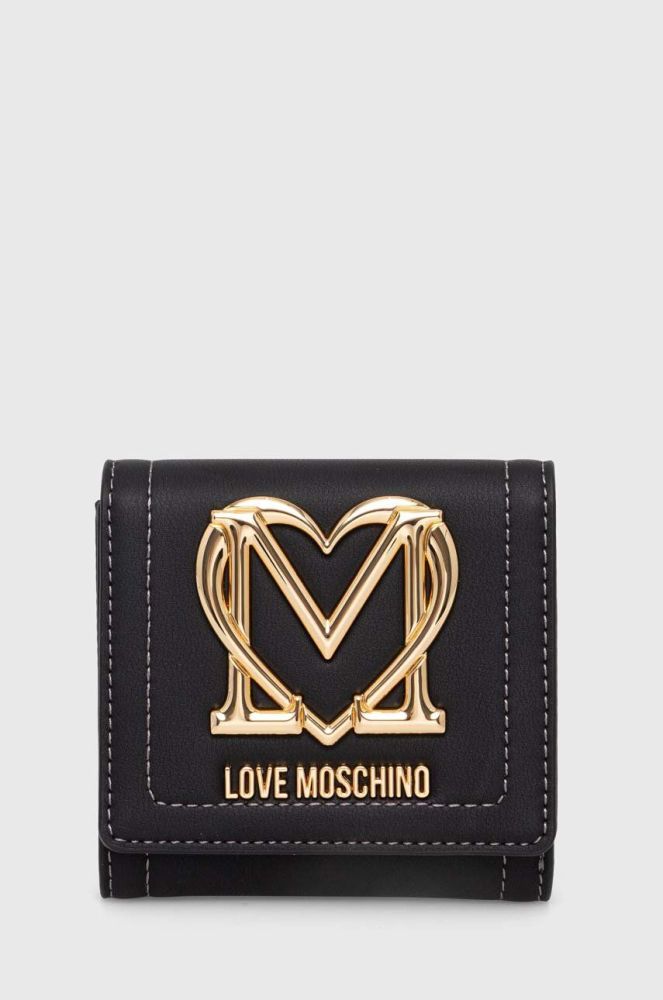 Гаманець Love Moschino жіночий колір чорний (3618349)