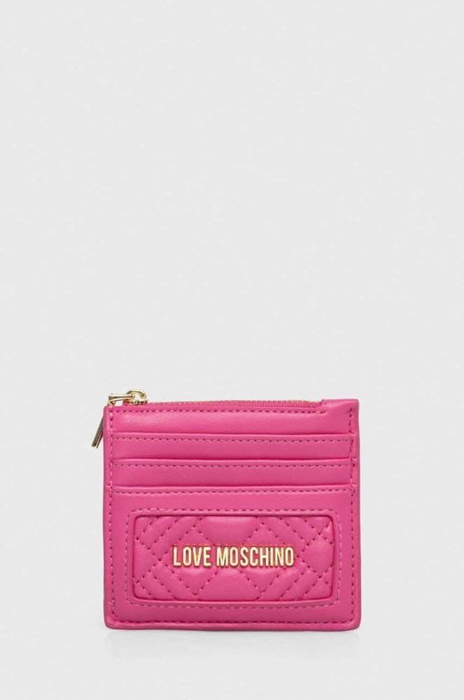 Гаманець Love Moschino жіночий колір рожевий (3500992)