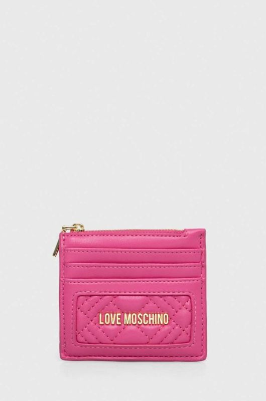 Гаманець Love Moschino жіночий колір рожевий (3500992)