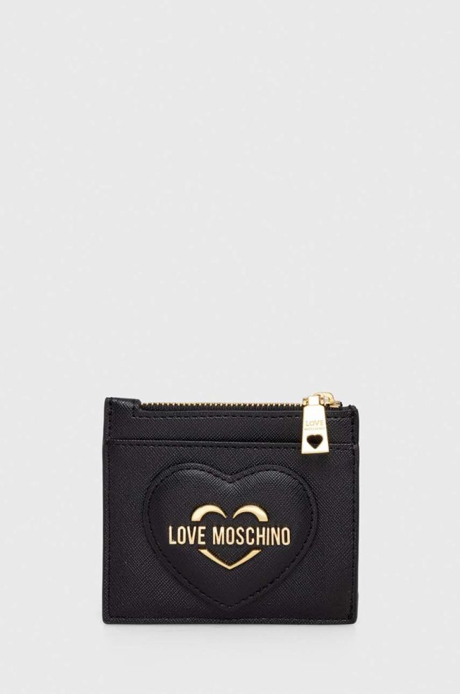 Гаманець Love Moschino жіночий колір чорний (3500991)