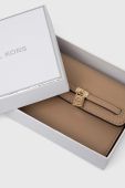 Шкіряний гаманець MICHAEL Michael Kors жіночий колір коричневий (3459236)