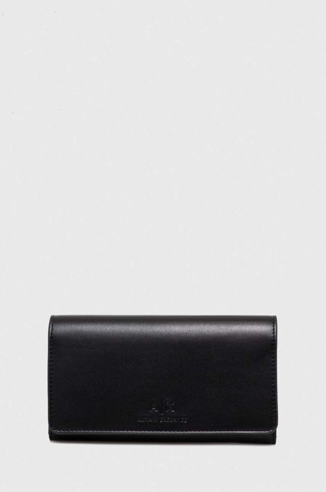 Гаманець Armani Exchange жіночий колір чорний (3564458)
