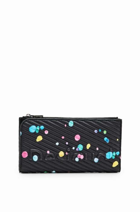 Гаманець Desigual жіночий колір чорний (3486389)
