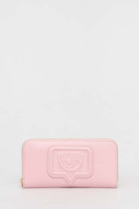 Гаманець Chiara Ferragni жіночий колір рожевий (3606916)