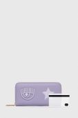 Гаманець Chiara Ferragni жіночий колір фіолетовий