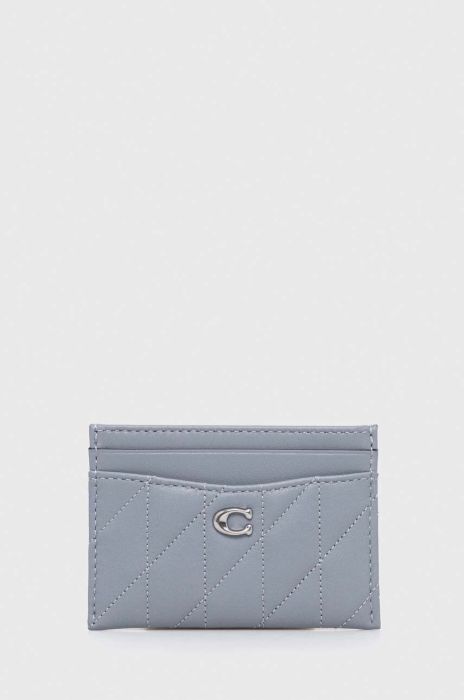 Гаманець Coach Essential Card Case колір блакитний