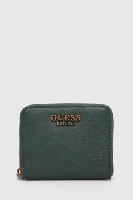 Гаманець Guess жіночий колір зелений (3578185)