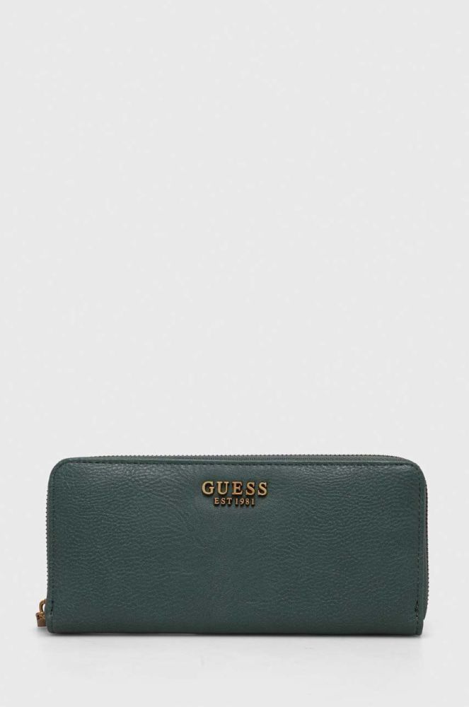 Гаманець Guess жіночий колір зелений (3504329)