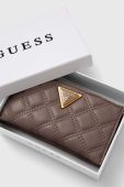 Гаманець Guess жіночий колір коричневий (3504333)