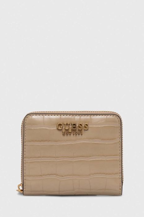 Гаманець Guess жіночий колір коричневий (3497232)