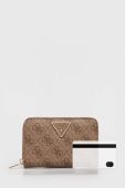 Гаманець Guess жіночий колір бежевий (3504338)