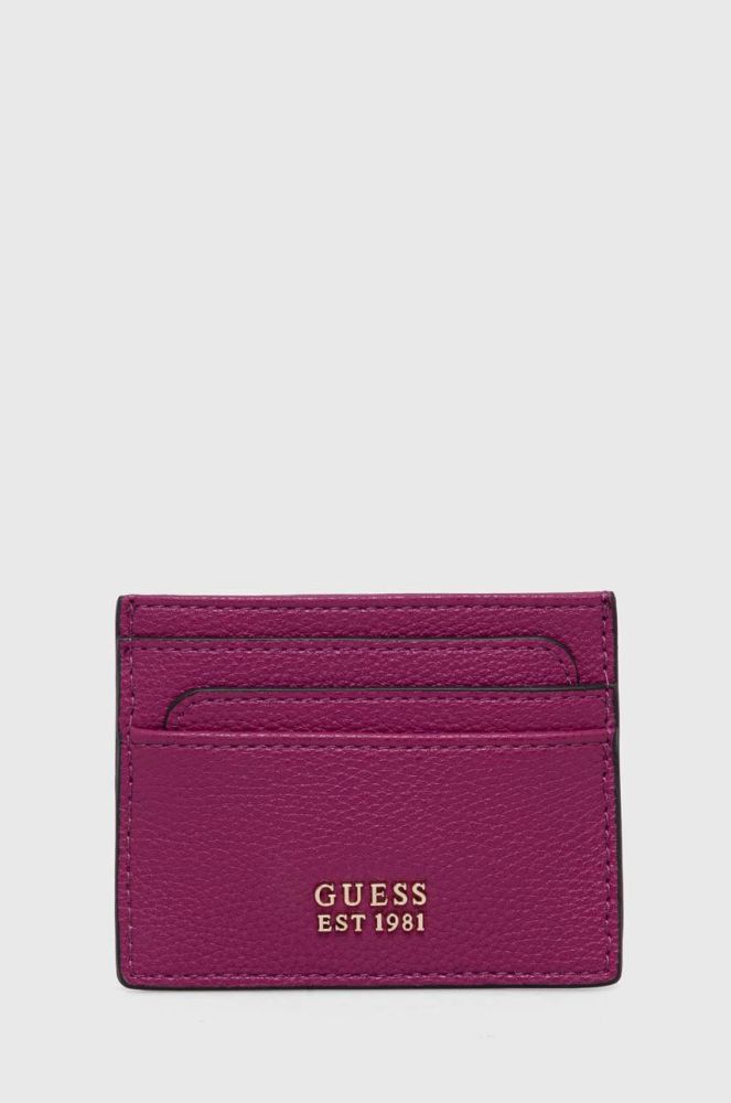 Чохол на банківські карти Guess колір рожевий (3515744)