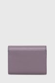 Шкіряний гаманець Furla жіночий колір фіолетовий (3618351)
