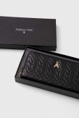Шкіряний гаманець Patrizia Pepe жіночий колір чорний (3630010)