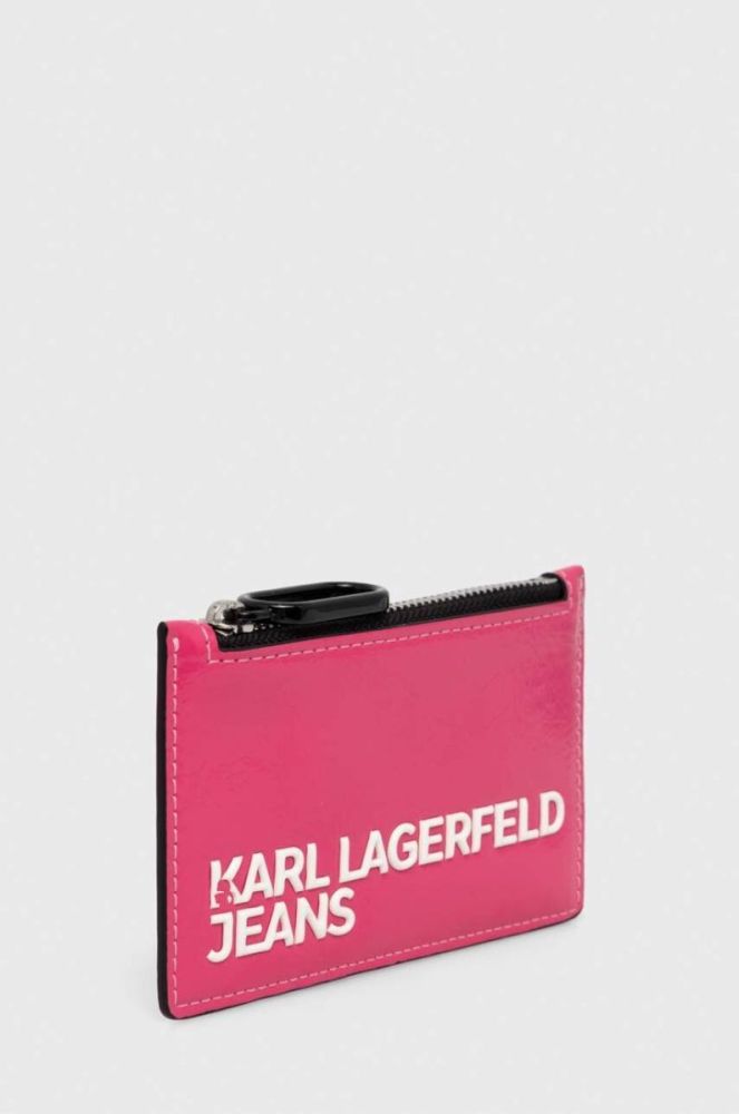 Гаманець Karl Lagerfeld Jeans жіночий колір рожевий (3538232) фото 2