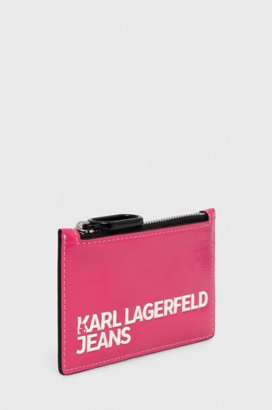 Гаманець Karl Lagerfeld Jeans жіночий колір рожевий (3538232) фото 2