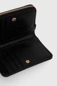 Шкіряний гаманець Twinset жіночий колір чорний (3578194)