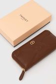 Гаманець Twinset жіночий колір коричневий