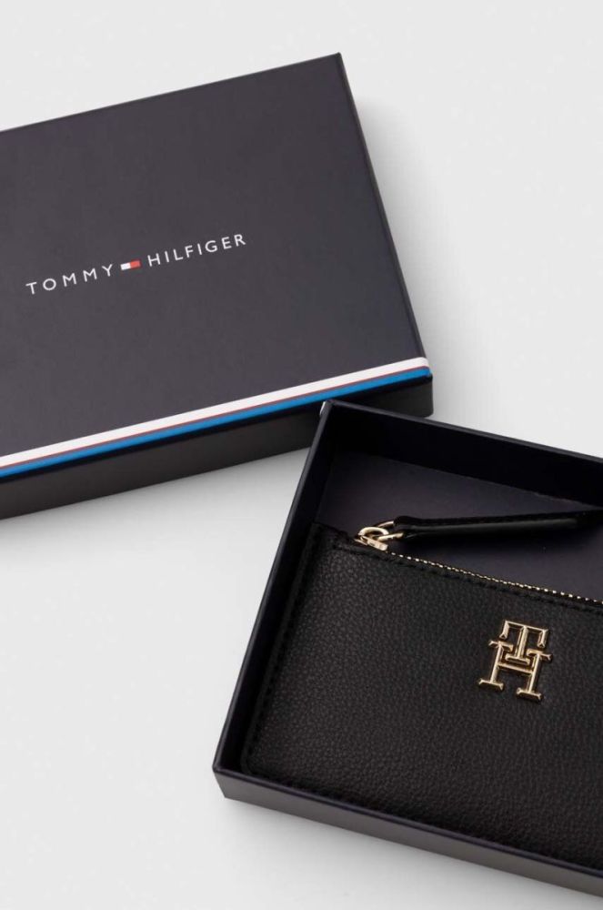 Гаманець Tommy Hilfiger жіночий колір чорний (3463023) фото 3