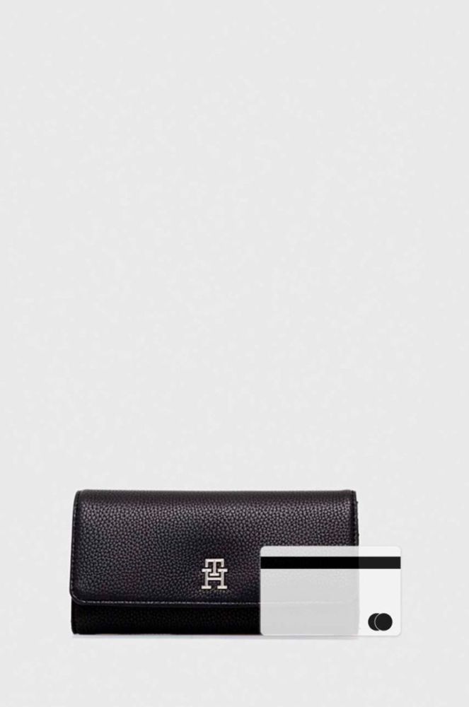 Гаманець Tommy Hilfiger жіночий колір чорний (3538241) фото 5
