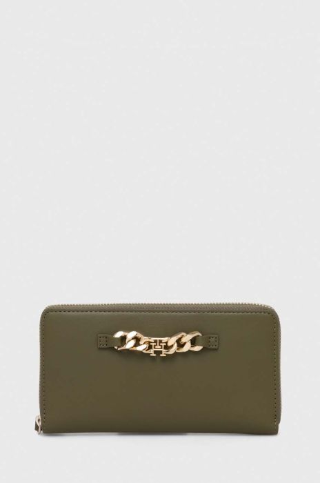 Гаманець Tommy Hilfiger жіночий колір зелений