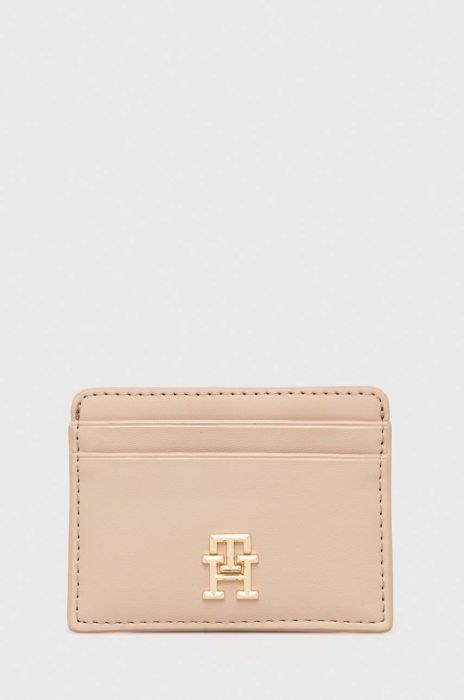 Чохол на банківські карти Tommy Hilfiger колір бежевий (3471160)
