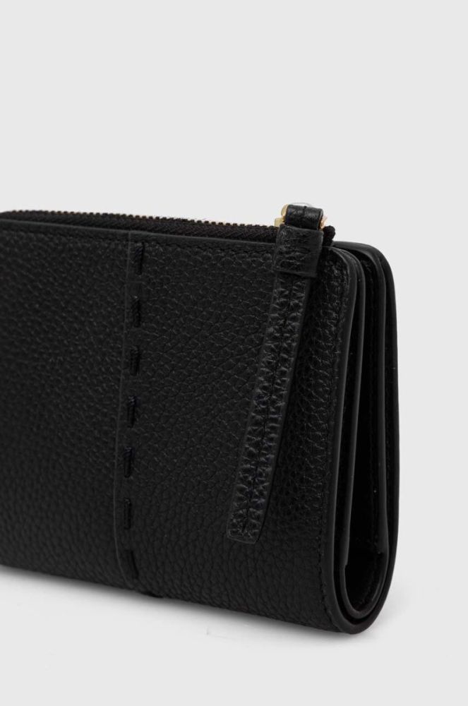 Шкіряний гаманець Tory Burch жіночий колір чорний (3542038) фото 2