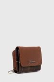 Гаманець Barbour жіночий колір коричневий