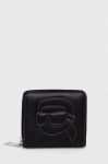 Гаманець Karl Lagerfeld жіночий колір чорний (3538251)