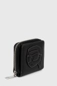 Гаманець Karl Lagerfeld жіночий колір чорний (3538251)