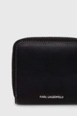 Гаманець Karl Lagerfeld жіночий колір чорний (3538251)