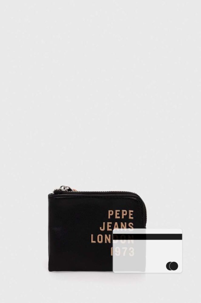 Гаманець Pepe Jeans жіночий колір чорний (3515751) фото 4