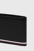 Шкіряний гаманець Tommy Hilfiger чоловічий колір чорний (3244131)