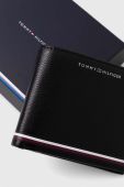Шкіряний гаманець Tommy Hilfiger чоловічий колір чорний (3253692)