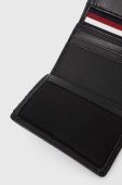 Шкіряний гаманець Tommy Hilfiger чоловічий колір чорний (3244132)