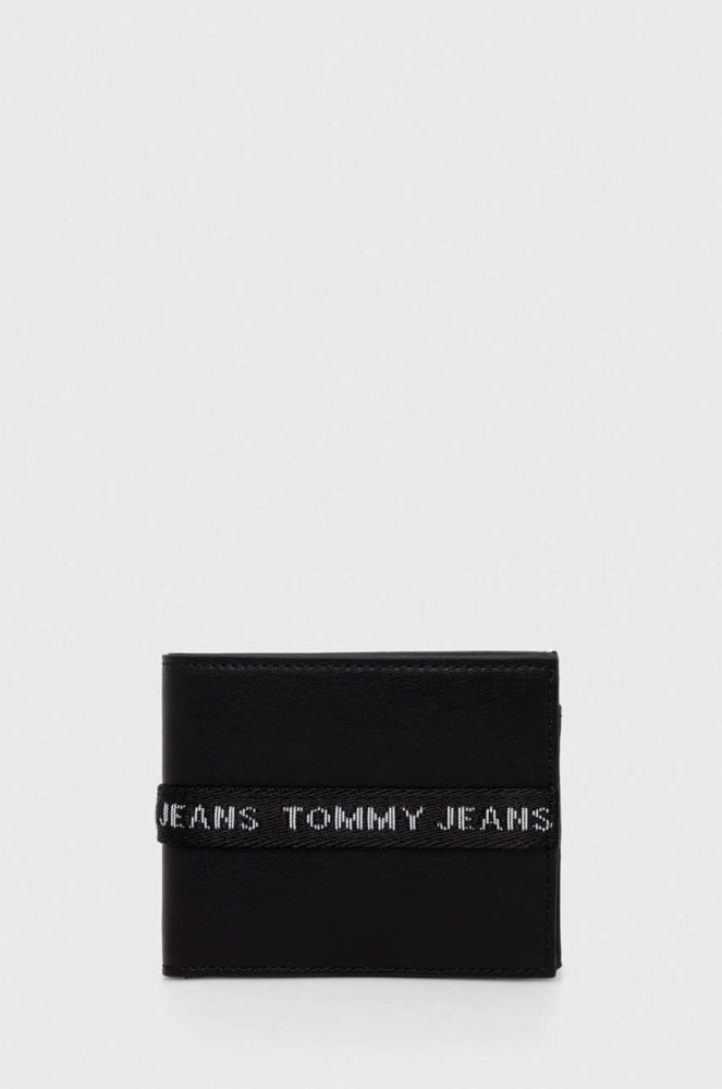 Гаманець Tommy Jeans чоловічий колір чорний (3253697)