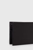 Шкіряний гаманець BOSS чоловічий колір чорний (3383892)