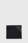 Шкіряний гаманець PS Paul Smith чоловічий колір чорний (3366280)